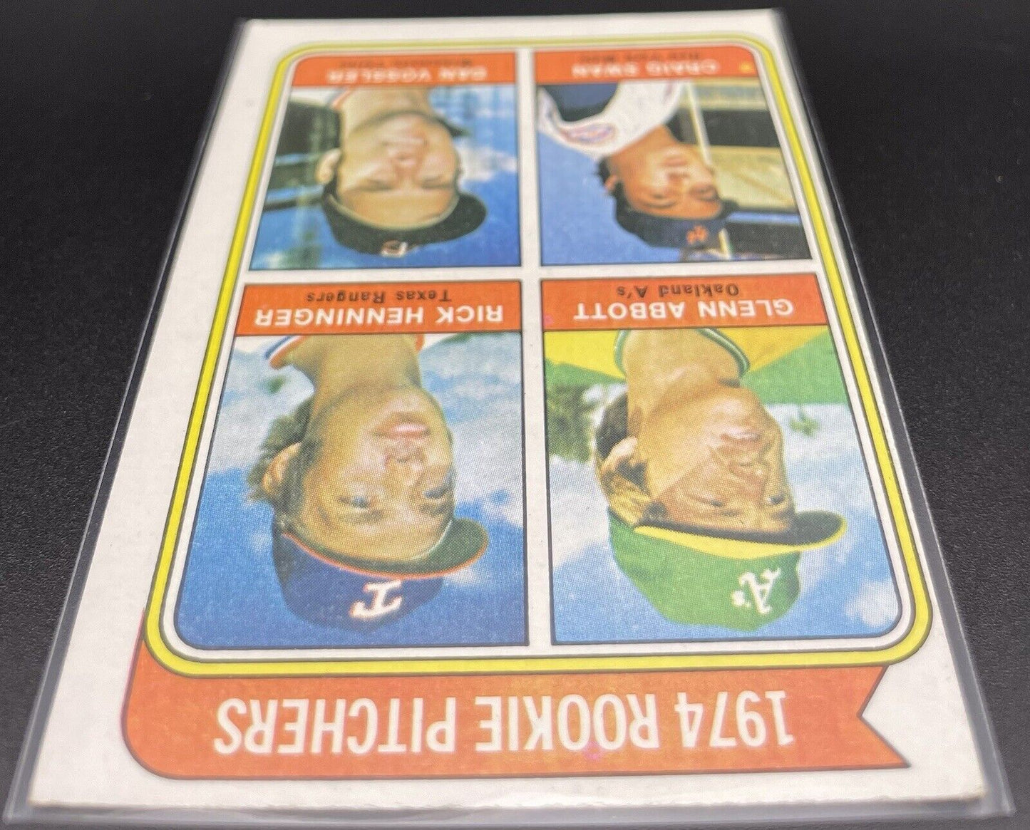 1974 Rookie Pitchers 1975 Topps #602  Glenn Abbott, Dan Vossler 