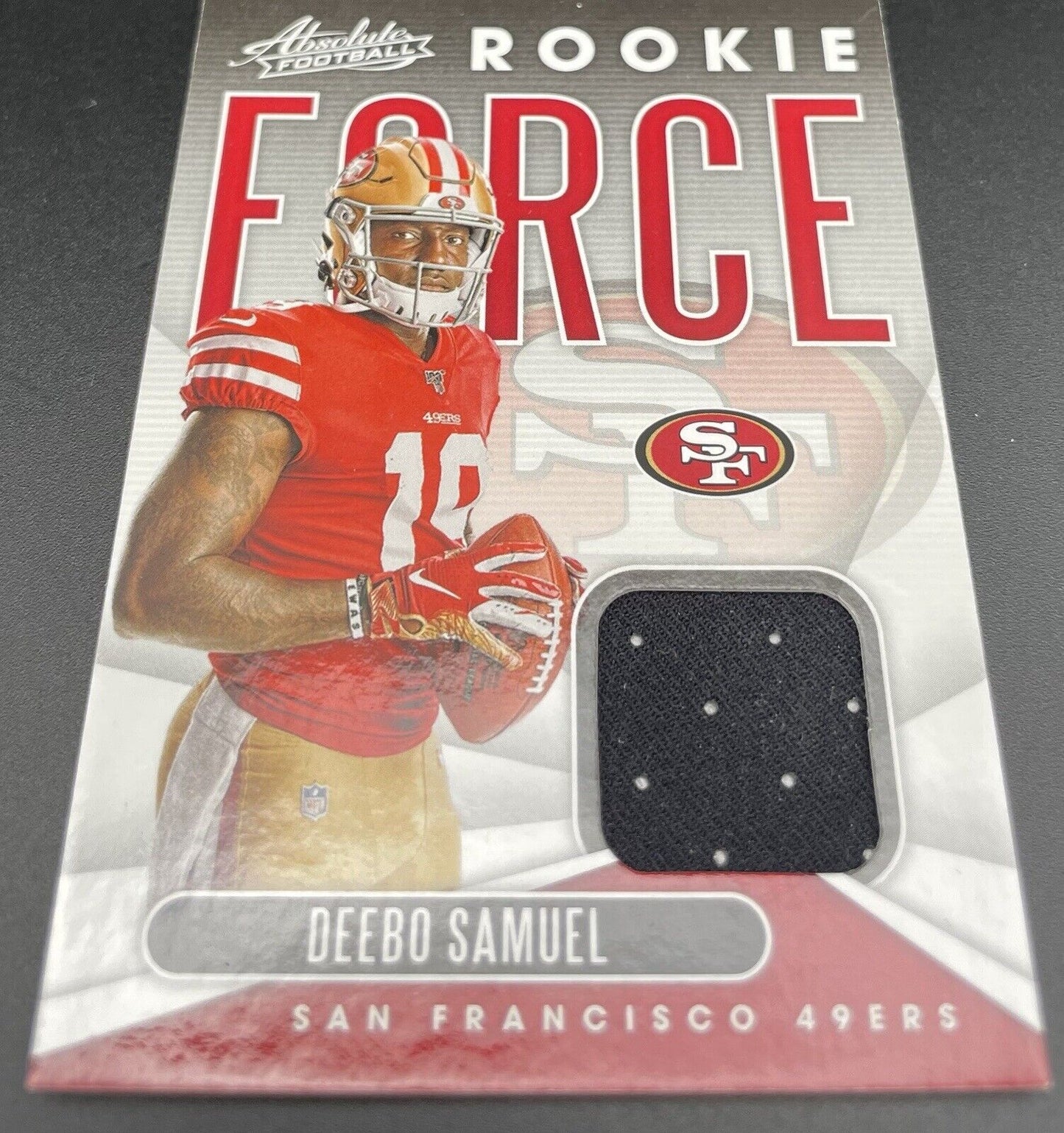 Deebo Samuel 2019 Panini Absolute #RF-7 RC / Patch Force San Francisco 49Ers