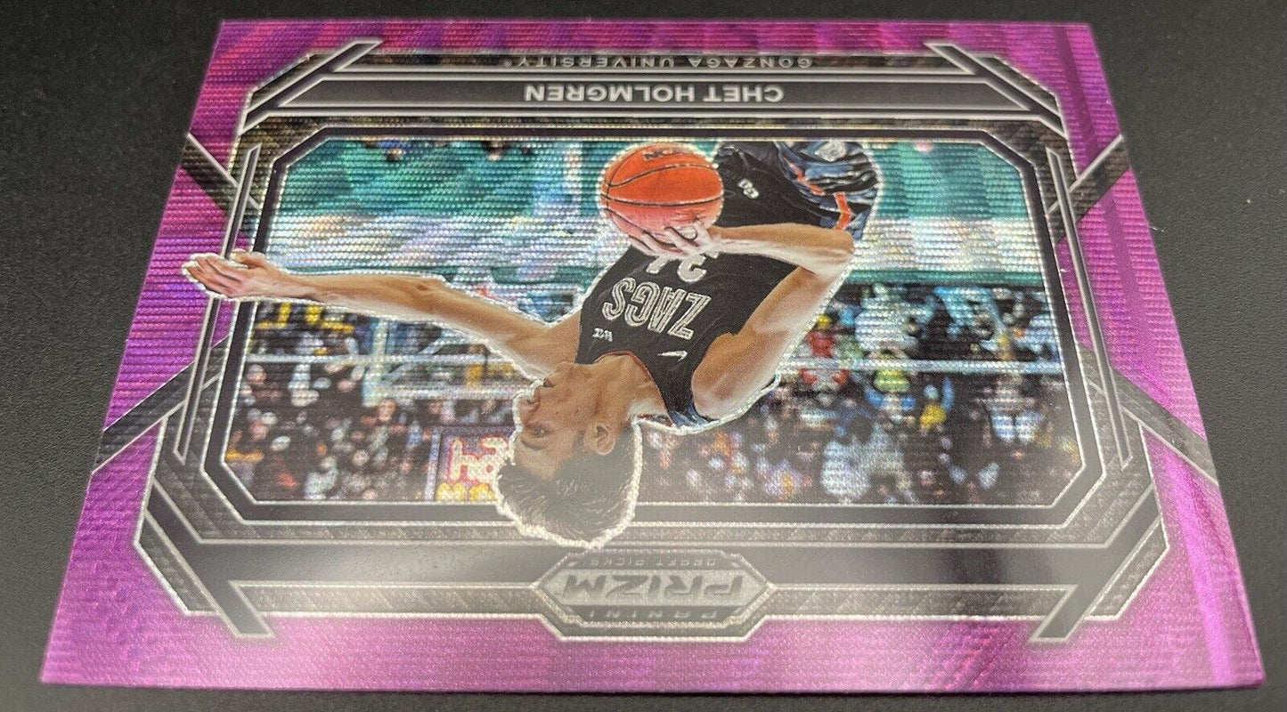 Chet Holmgren 2023 Panini Prizm Draft Picks #76 RC Pink Oklahoma City Thunder