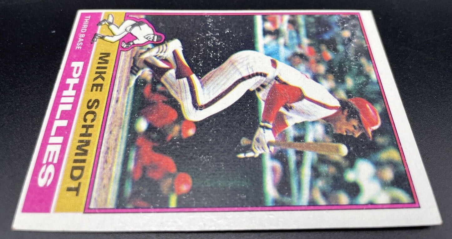 Mike Schmidt 1976 Topps #480 Philadelphia Phillies