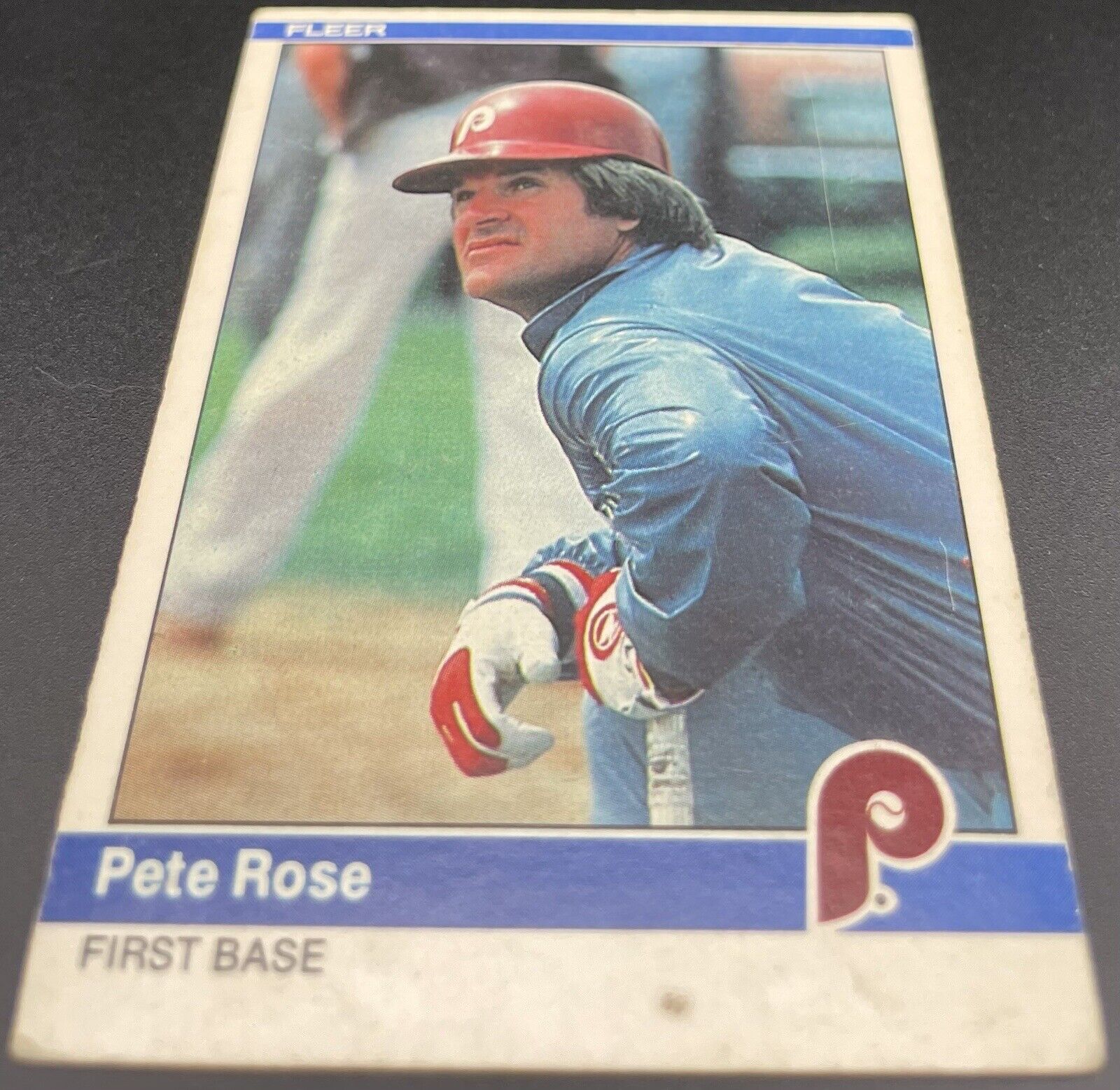 1984 Fleer Pete Rose #46 - Philadelphia Phillies