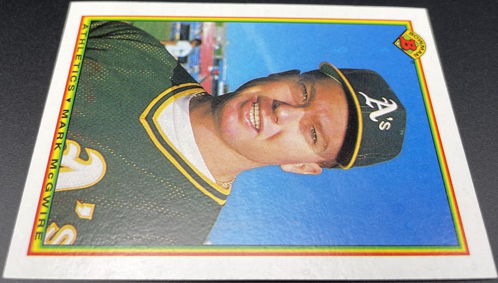 Mark McGwire 1990 Bowman #454 Oakland Athletics