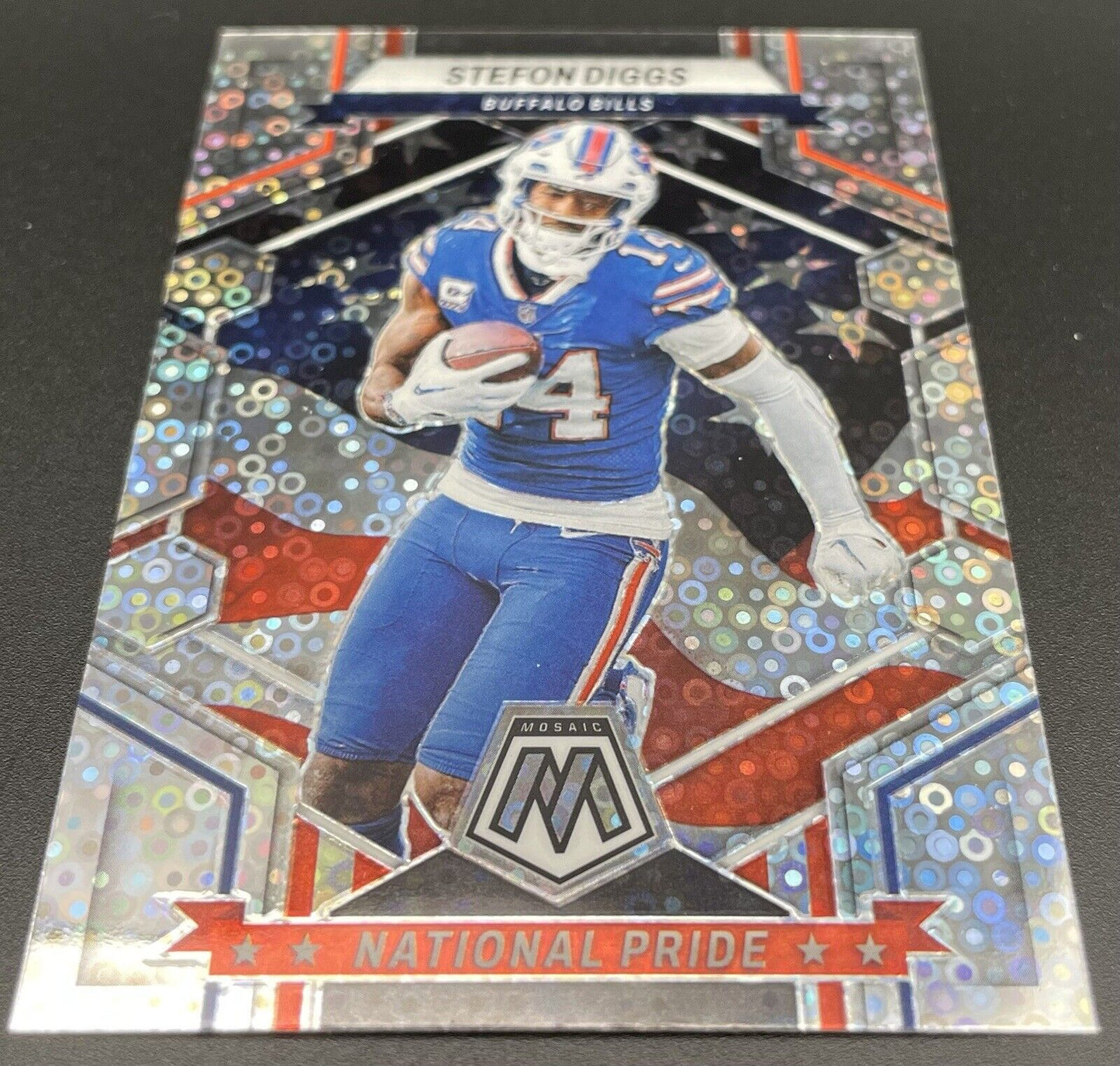 2023 Panini Mosaic STEFON DIGGS #270 Buffalo Bills National Pride🔥🏈💥