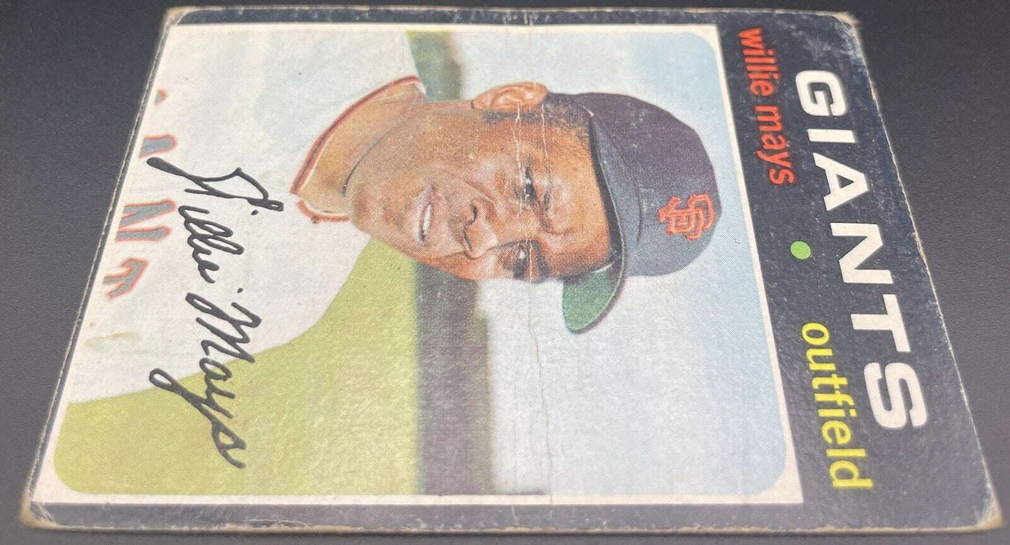 Willie Mays 1971 Topps #600 San Francisco Giants 