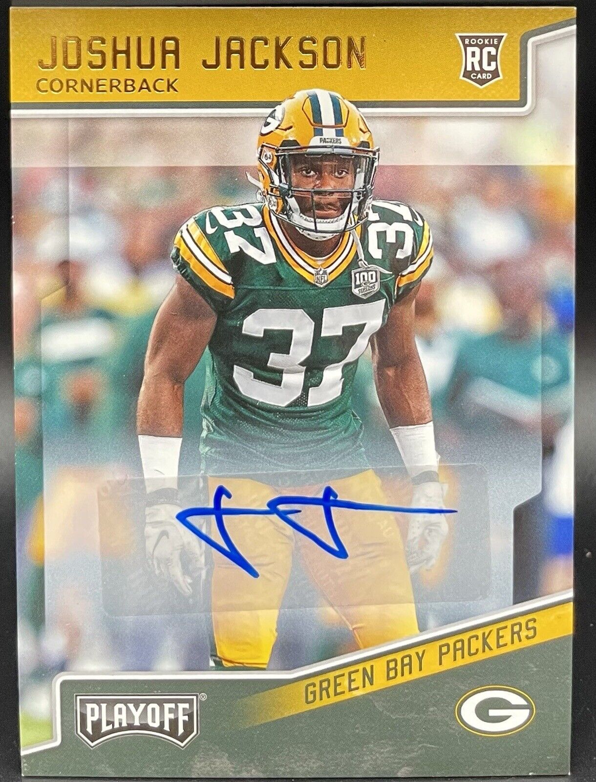 2018 Panini Playoff - Rookies Red Zone Autographs #255 Joshua Jackson (AU, RC)