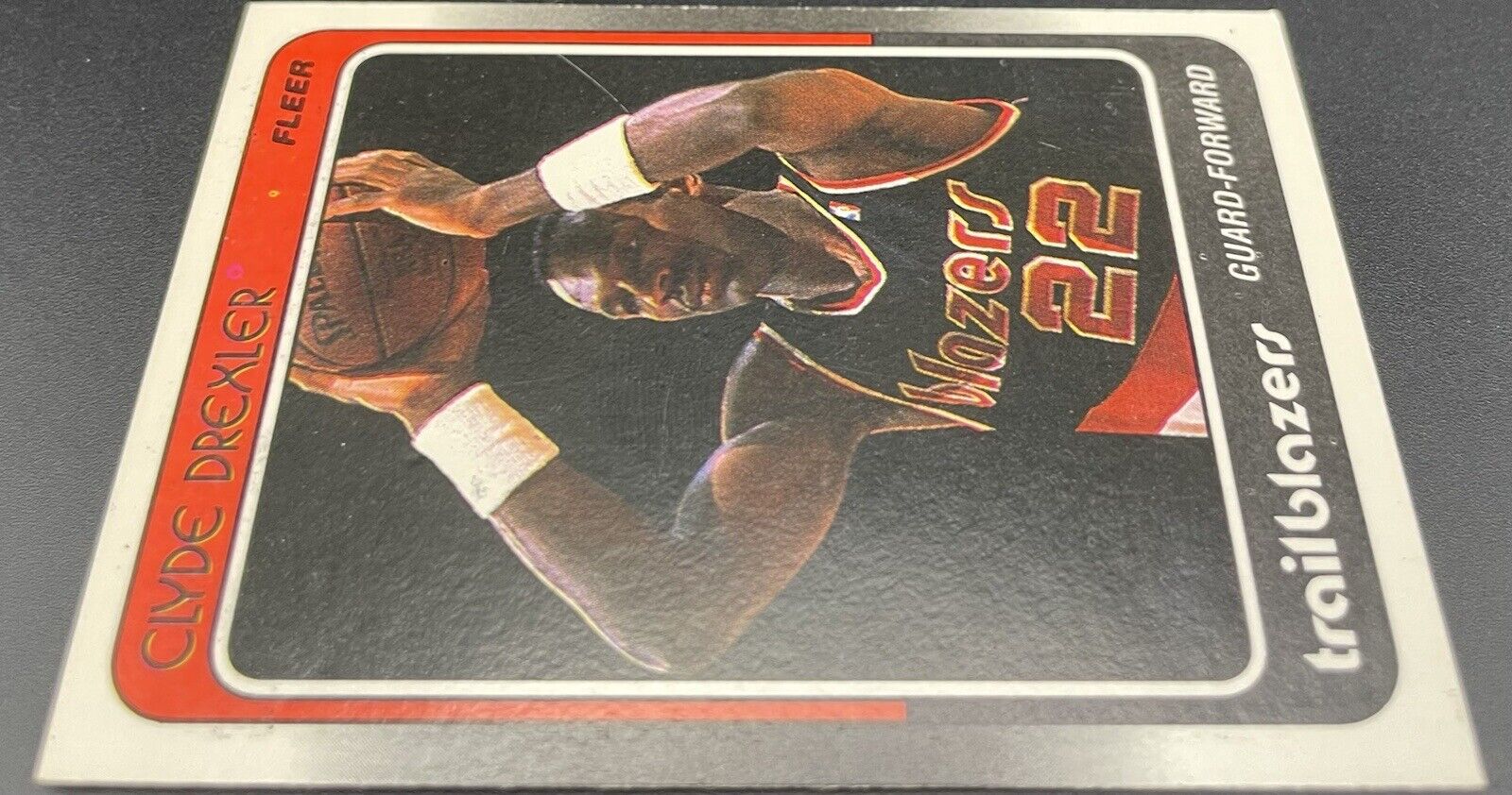 Clyde Drexler 1988 Fleer #92 Of 132 Portland Trail Blazers