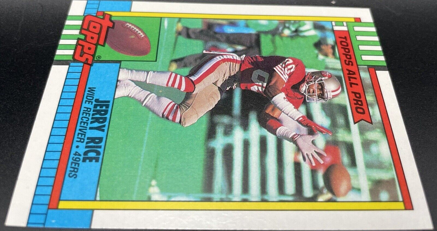 1990 Topps - #8 Jerry Rice San Francisco 49Ers All Pro ￼