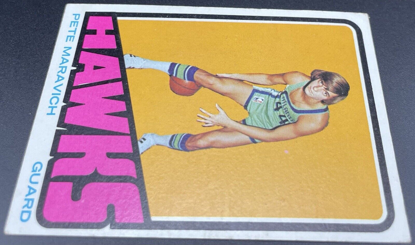 Pete Maravich (Pistol Pete) 1972 Topps #5 HOF Atlanta Hawks