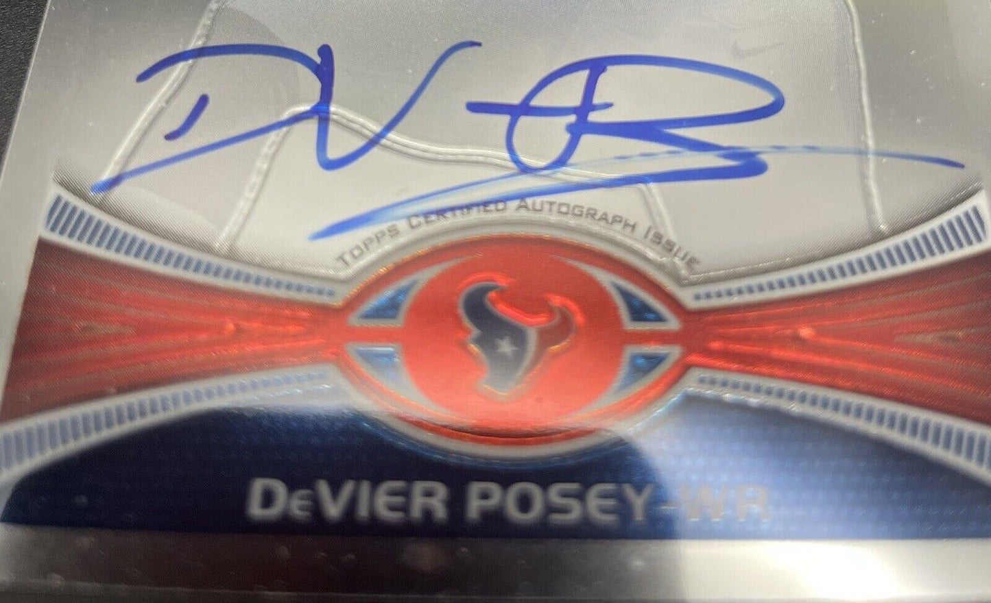 2012 Topps Chrome - Rookie Autographs #114 DeVier Posey (AU, RC)