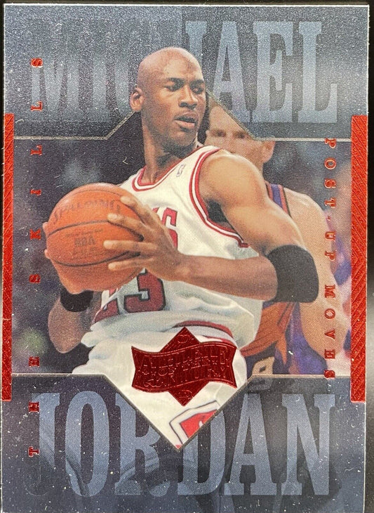 1999 Upper Deck #73 Michael Jordan the skills  Post Up Moves Chicago Bulls🔥