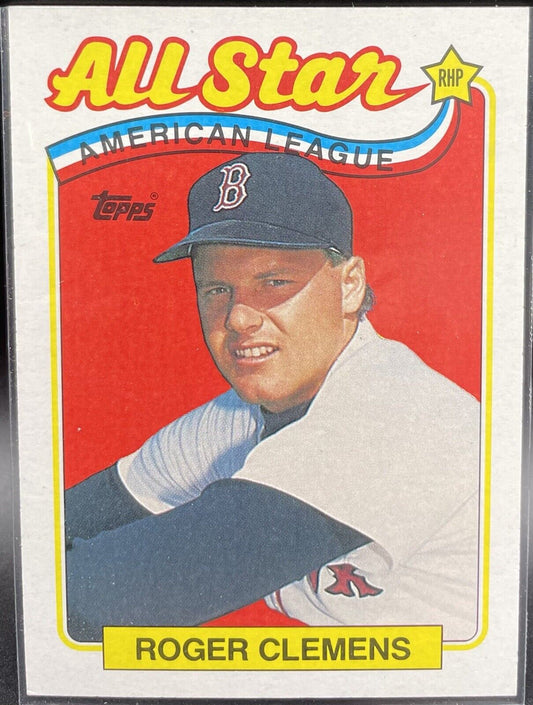 Roger Clemens  1989 Topps All-Star #405 Boston Red Sox 