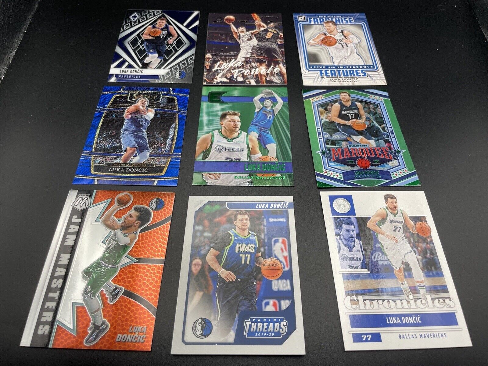 Luka Doncic 2019 - 2021 Panini Basketball Cards Chronicles , Select , Mosaic etc