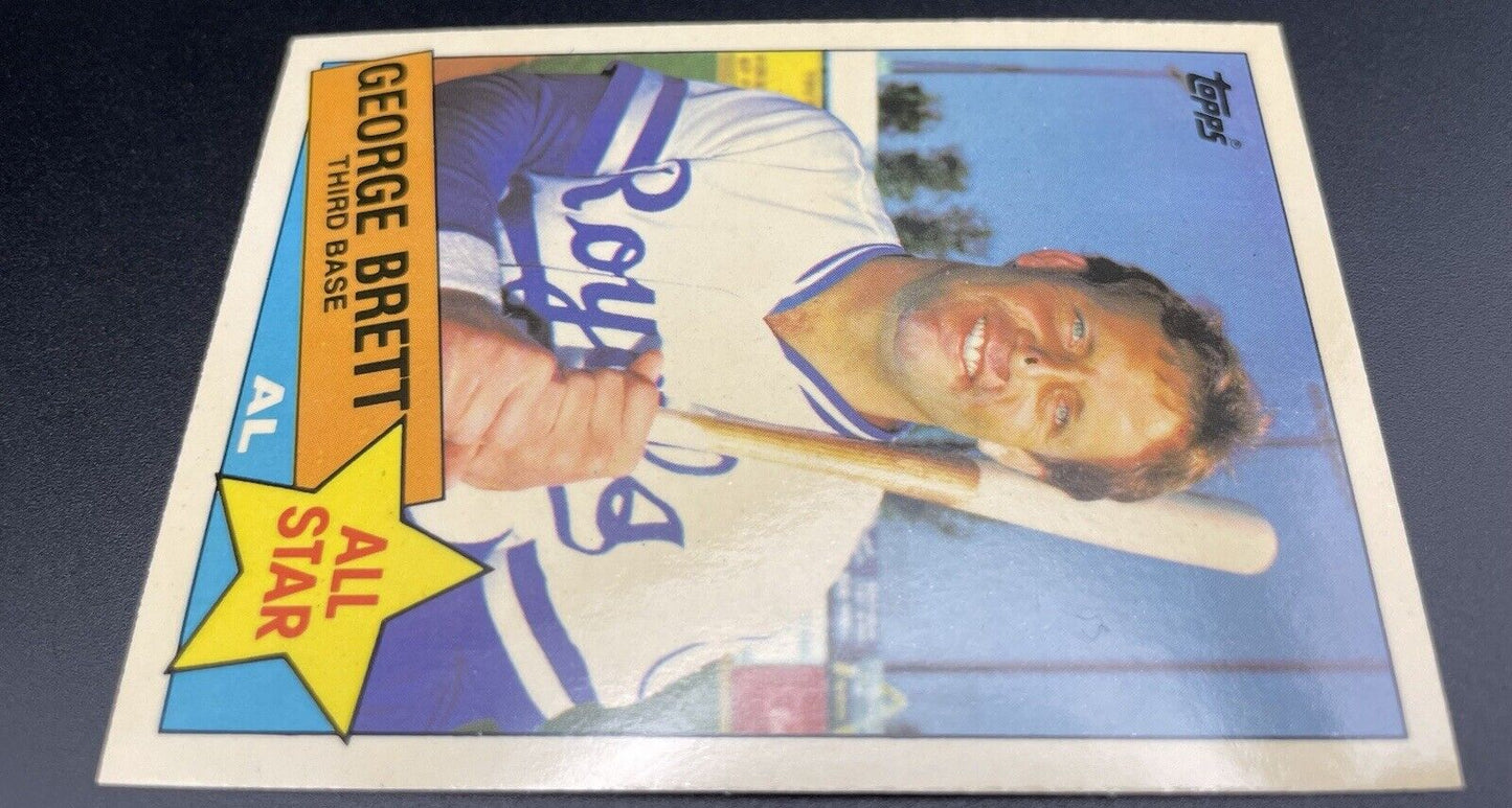 George Brett 1985 Topps Tiffany #703 Kansas City Royals All-Star