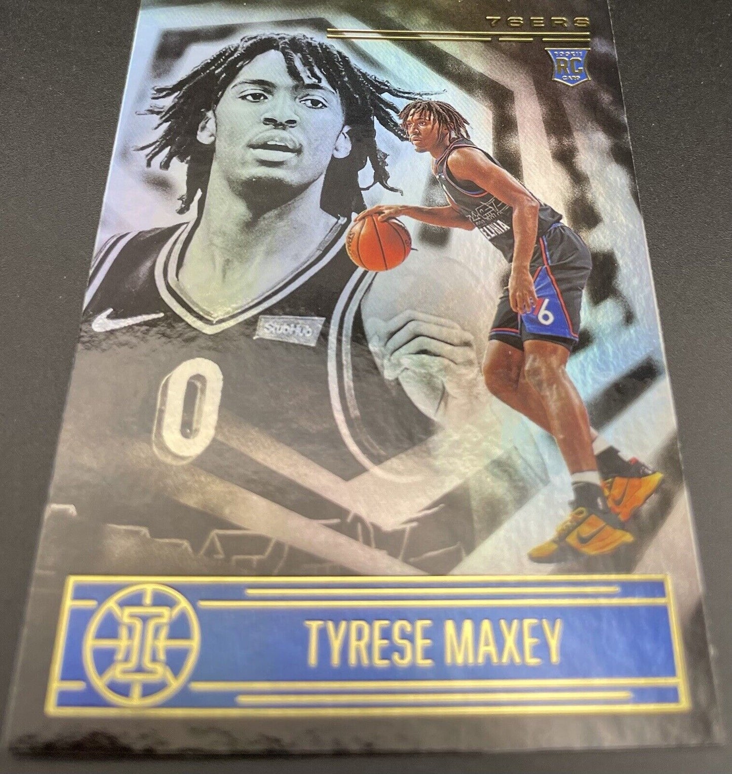 2020 Panini Illusions Tyrese Maxey RC Starlight Parallel 76ers