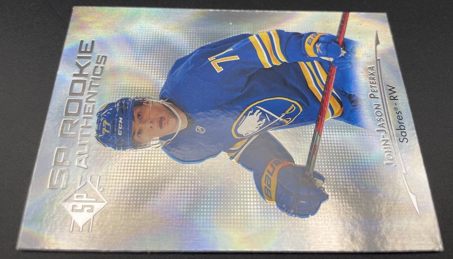 2021-22 SP - Rookie Authentics Blue #121 John-Jason Peterka (RC)