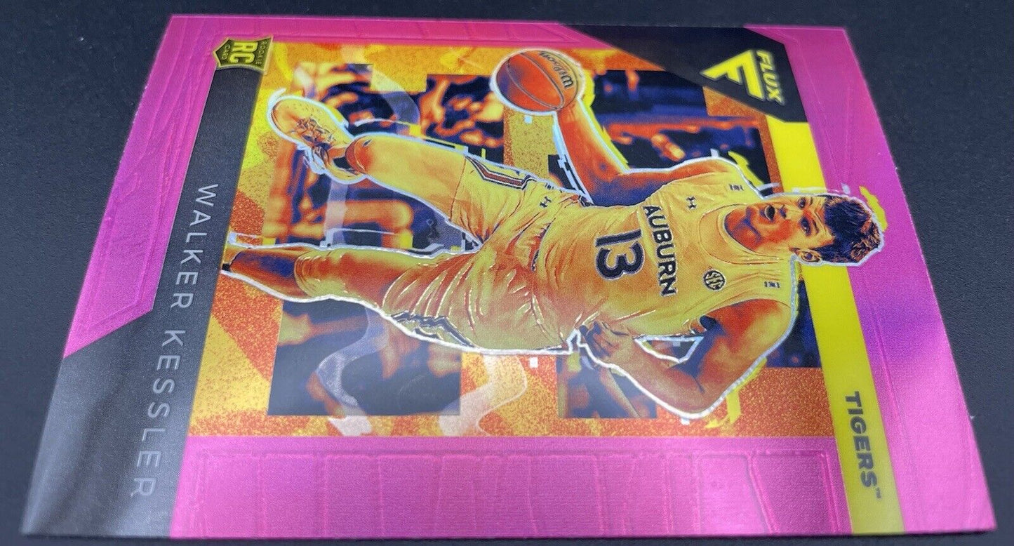 Walker Kessler 2022 Panini Chronicles Pink Flux #16 RC Utah Jazz