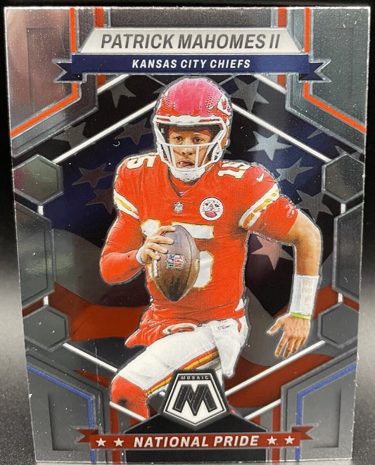 2023 Panini Mosaic Patrick Mahomes II #251 Kansas City Chiefs National Pride🔥