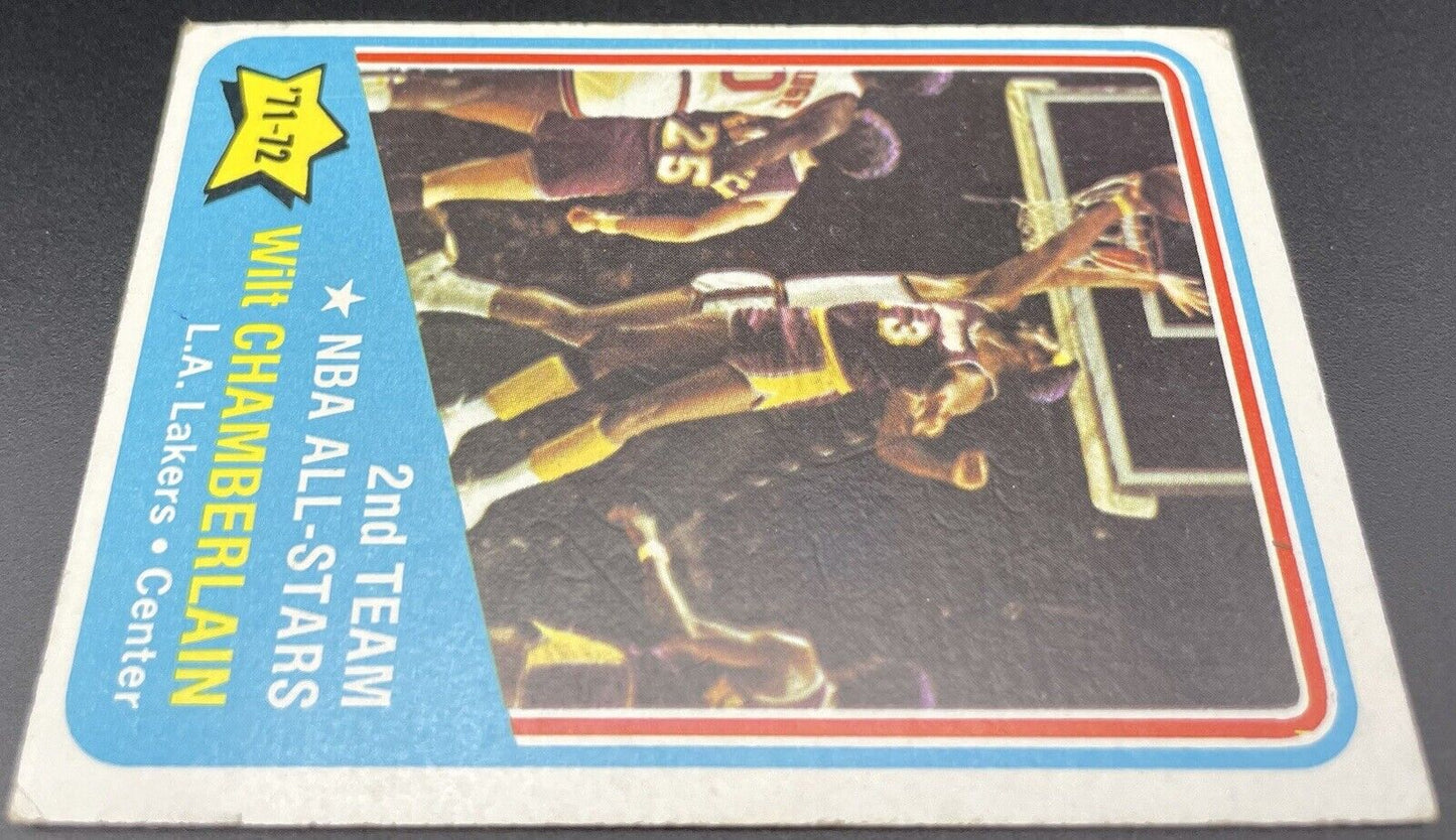 Wilt Chamberlain La Lakers HOF 1972-73 Topps - #168