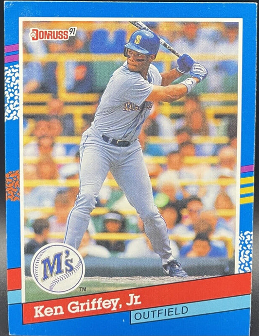 1991 Donruss Ken Griffey Jr #77 Error Card 🔥🔥RARE CARD Seattle Mariners