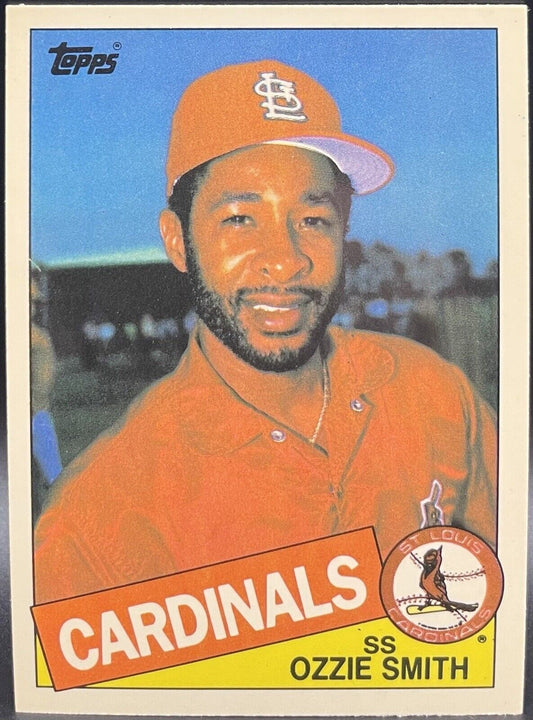 1985 Topps Tiffany Ozzie Smith #605 St. Louis Cardinals 💥⚾️
