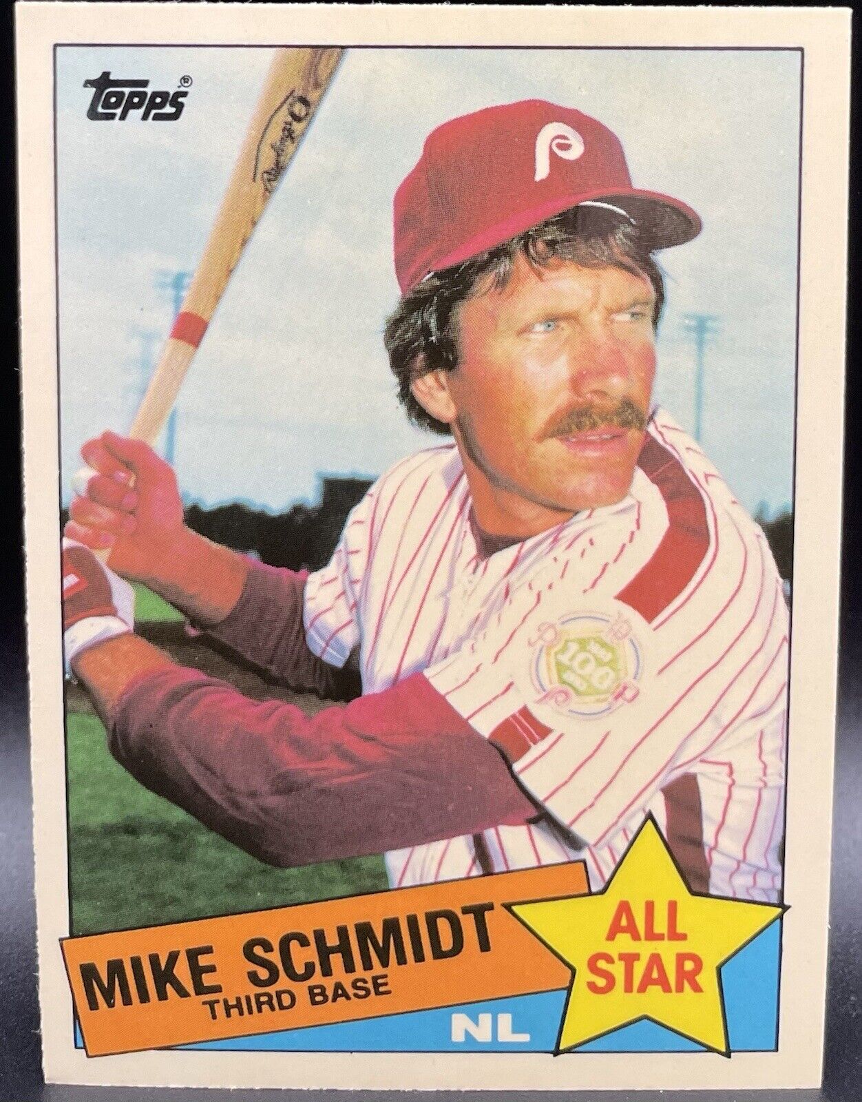 Mike Schmidt #714 ⚾️ 1985 topps Tiffany AllStar Philadelphia Phillies Icon NM/M