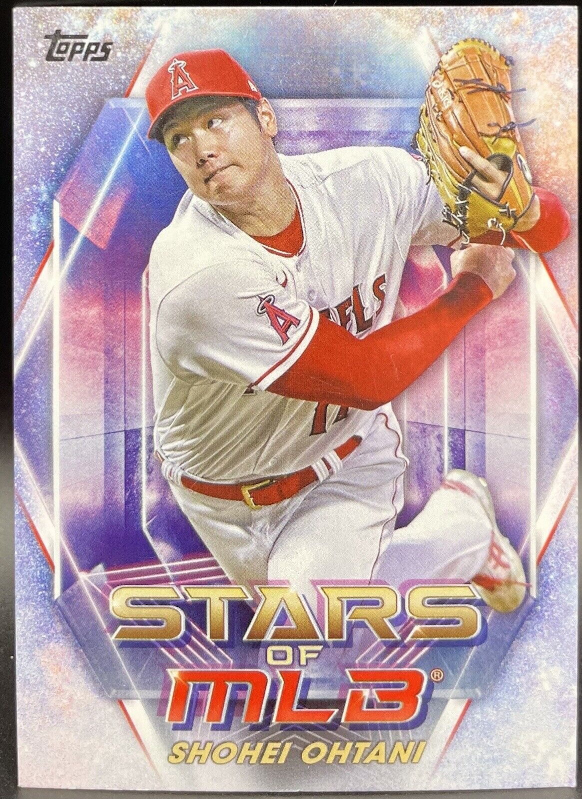 2023 TOPPS SERIES 1 SHOHEI OHTANI STARS OF MLB #SMLB-21 LOS ANGELES ANGELS