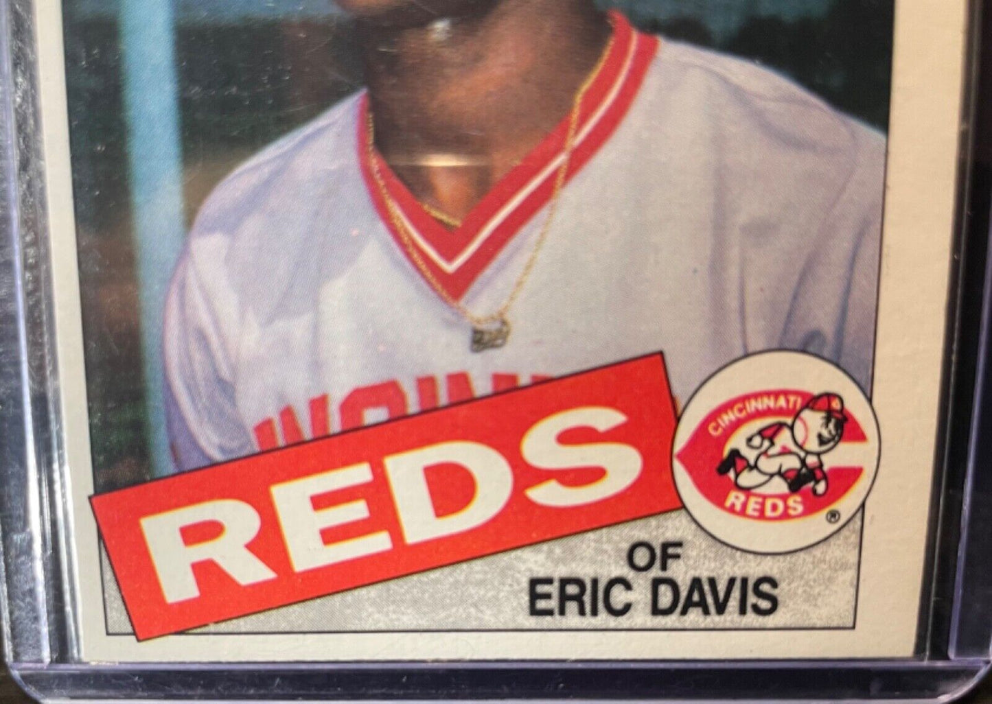 1985 TOPPS ERIC DAVIS #627  ROOKIE CARD 💥💥CRISP CARD🔥💥