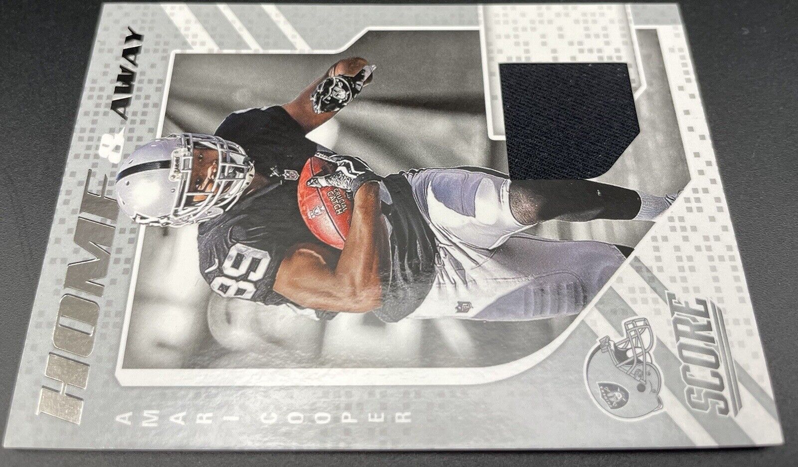 Amari Cooper 2018 Panini Score #1 Home And Away Patch Las Vegas Raiders