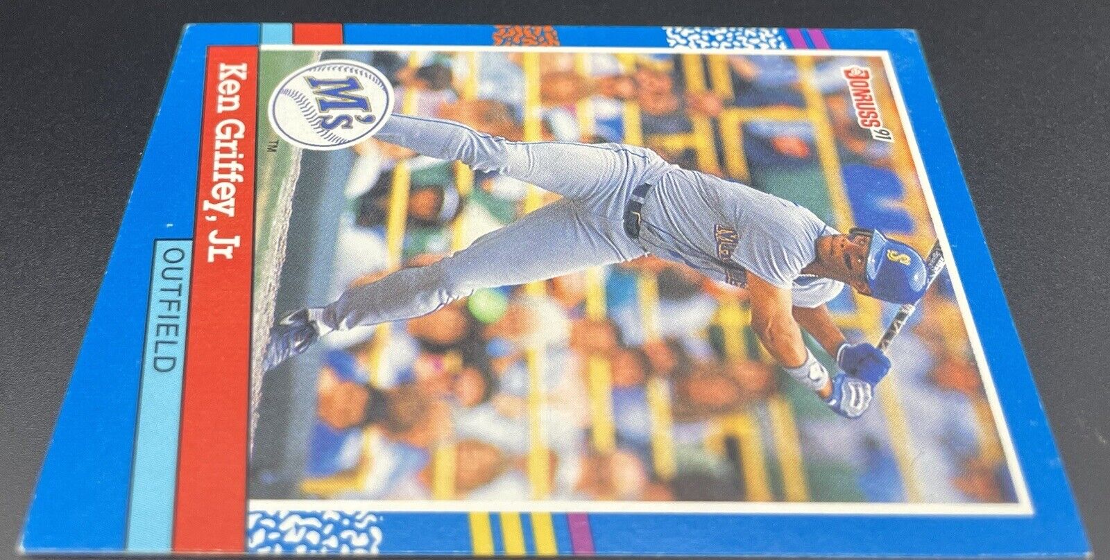 1991 Donruss Ken Griffey Jr #77 Error Card 🔥🔥RARE CARD Seattle Mariners