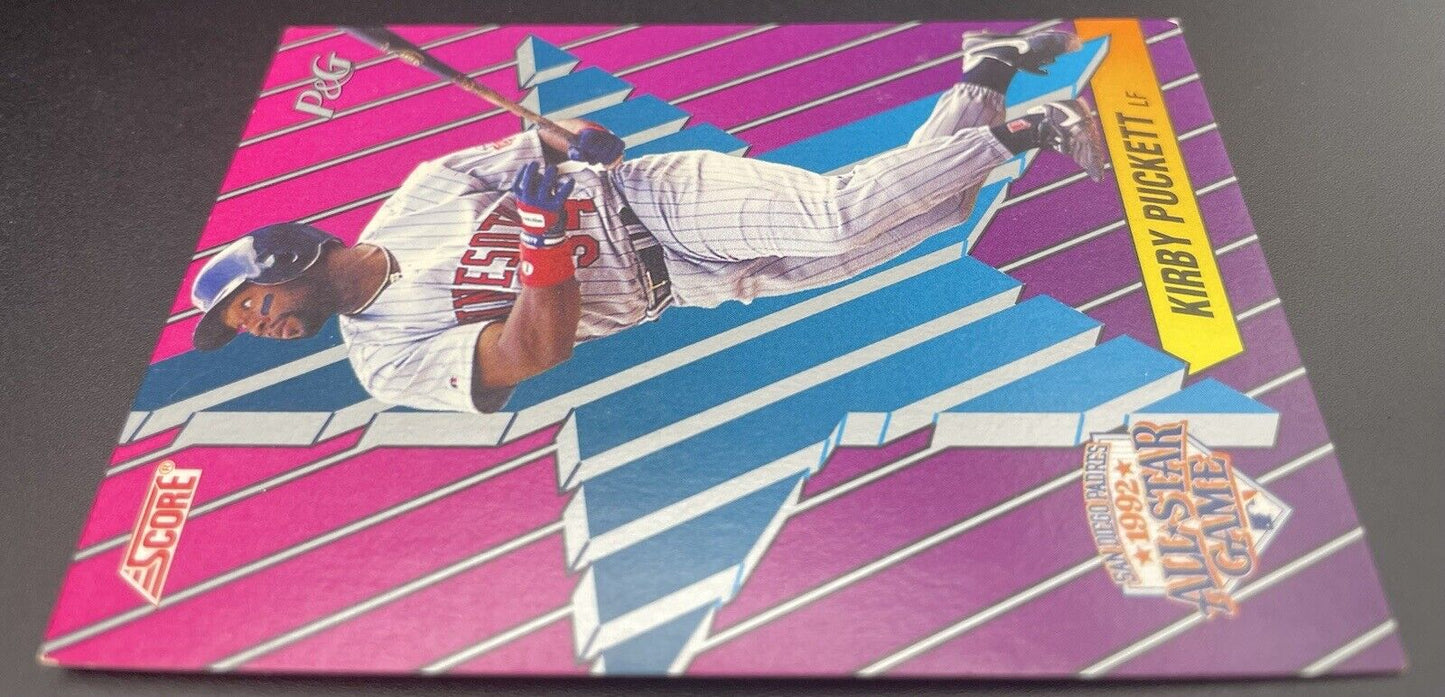 Kirby Puckett 1991 Score 1992 All-Star Game #6/18 Minnesota Twins