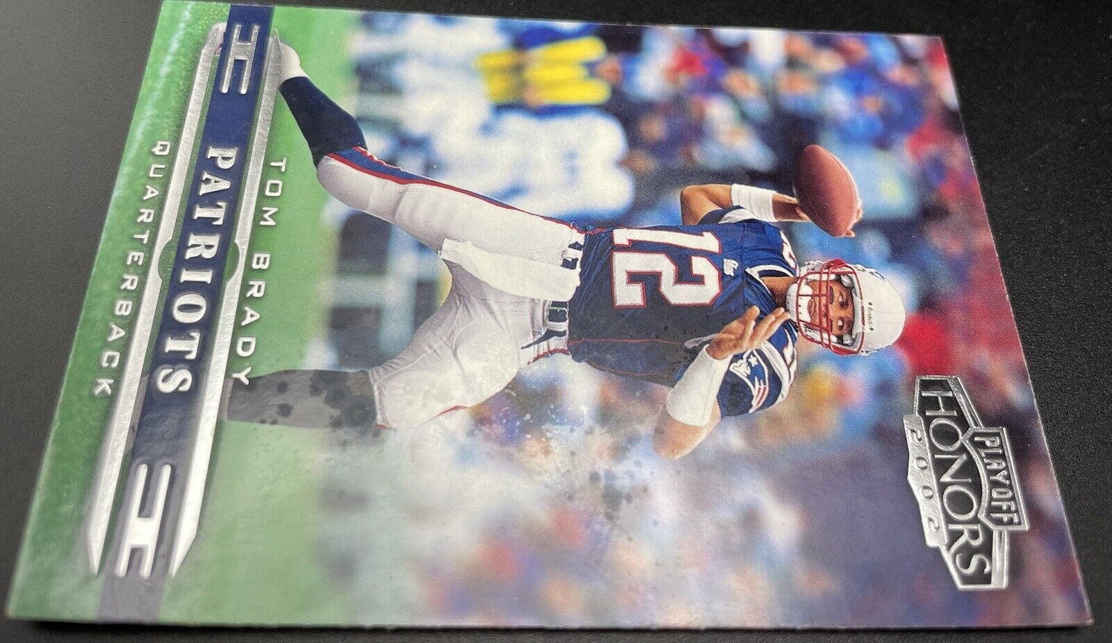 Tom Brady 2002 Panini Playoff Honors #55 New England Patriots