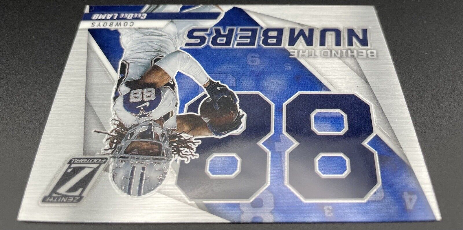 2022 Panini Zenith Football Behind The Numbers CeeDee Lamb #BN-CL Dallas Cowboys