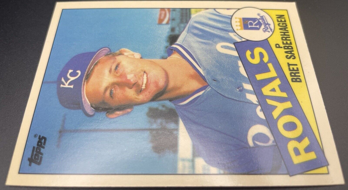 Bret Saberhagen 1985 Topps #23 (Tiffany) Kansas City Royals