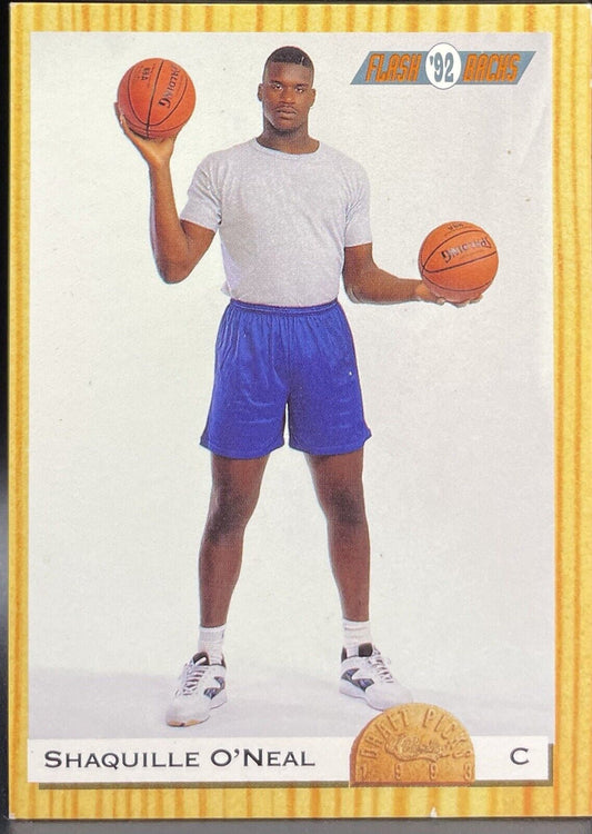 1993 Classic Draft Picks #104 Shaquille O'Neal Rookie LSU Tigers Orlando Magic