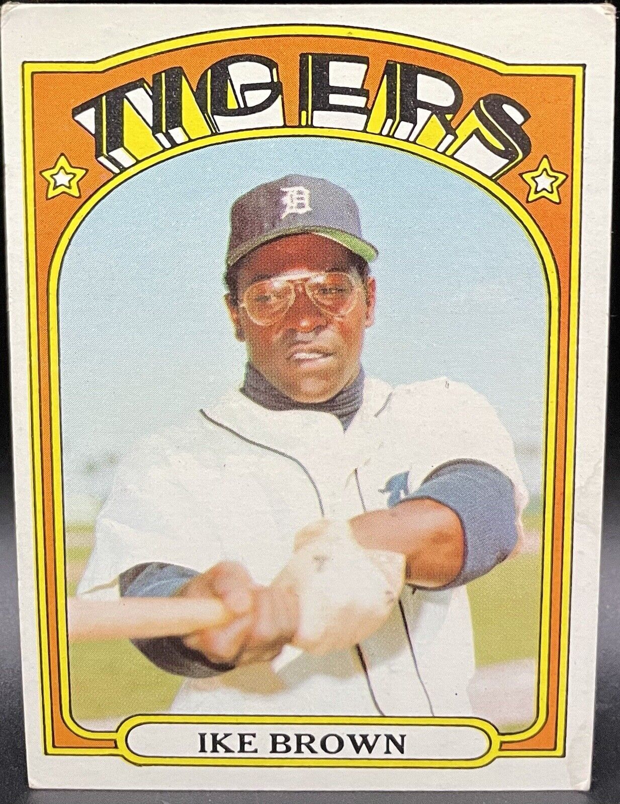 1972 Topps Ike Brown #284 Detroit Tigers