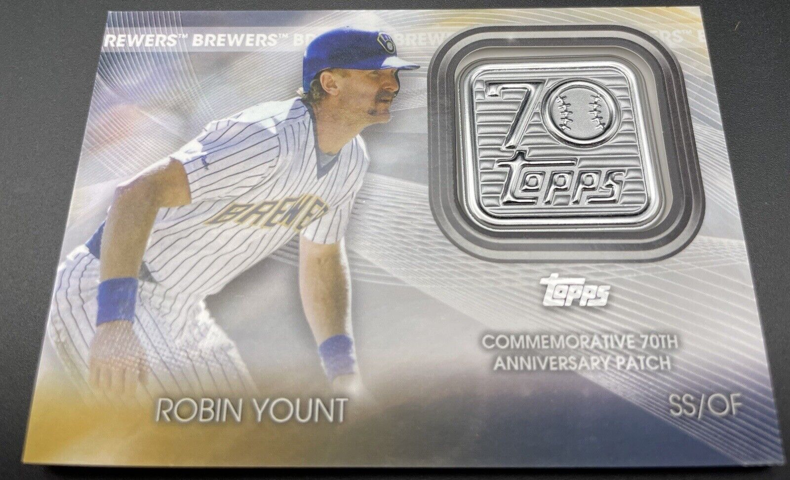 2021 ROBIN YOUNT #T70P-RY MILWAUKEE BREWERS TOPPS