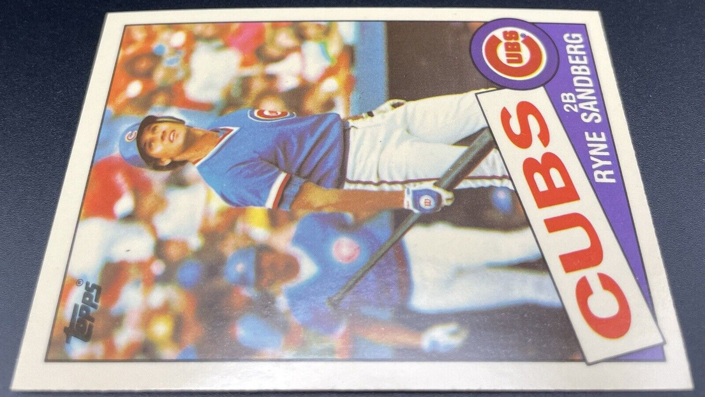 Ryne Sandberg 1985 Topps Tiffany #460 Chicago Cubs Mint-cond