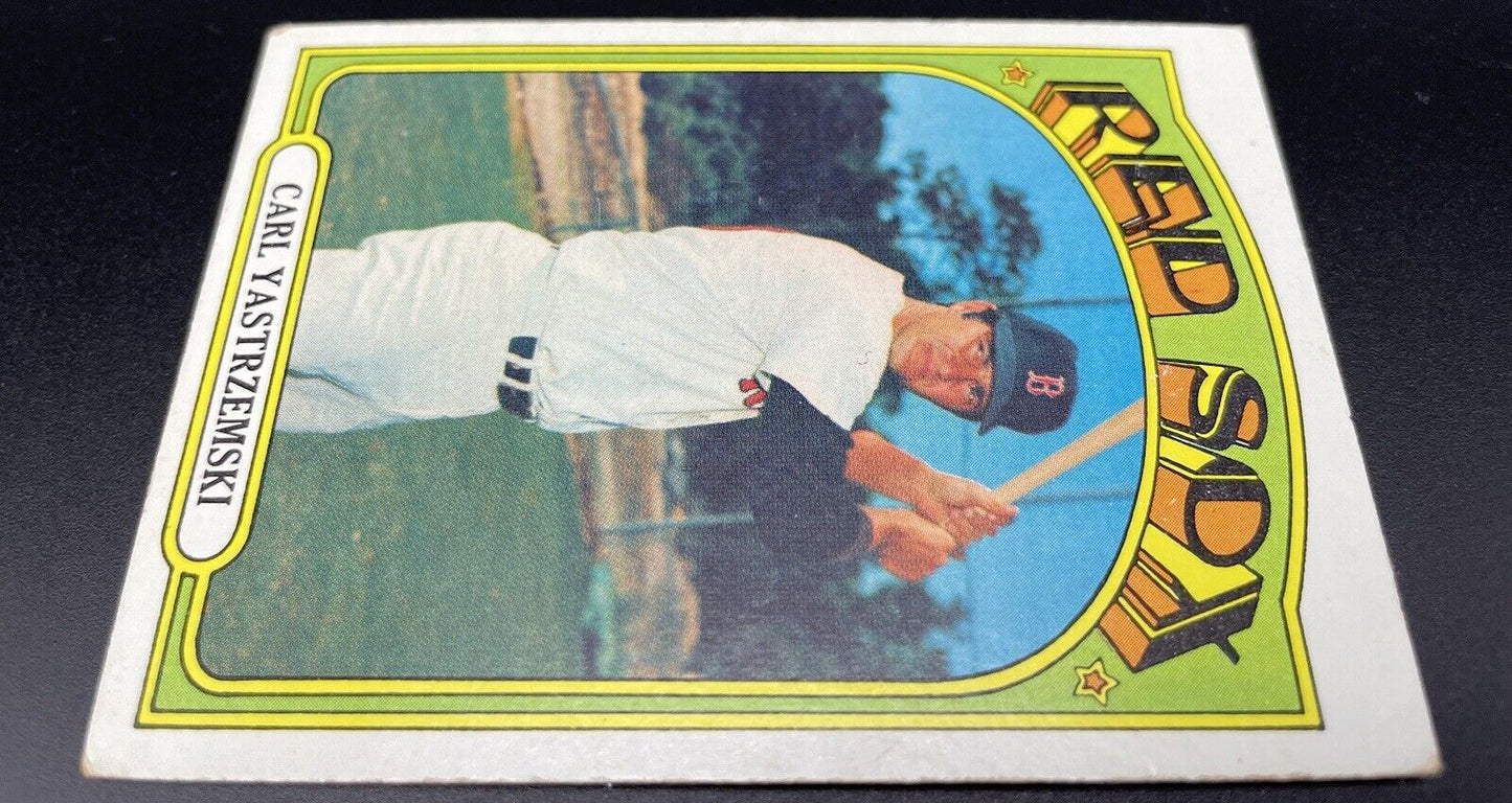 Carl Yastrzemski 1972 Topps #37 Boston Red Sox