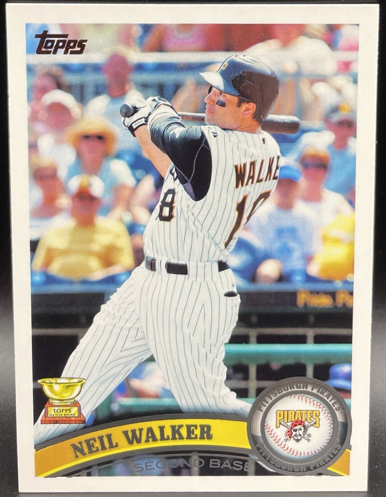 2011 Topps Neil Walker Baseball Pittsburgh Pirates #24 Rookie RC Cup