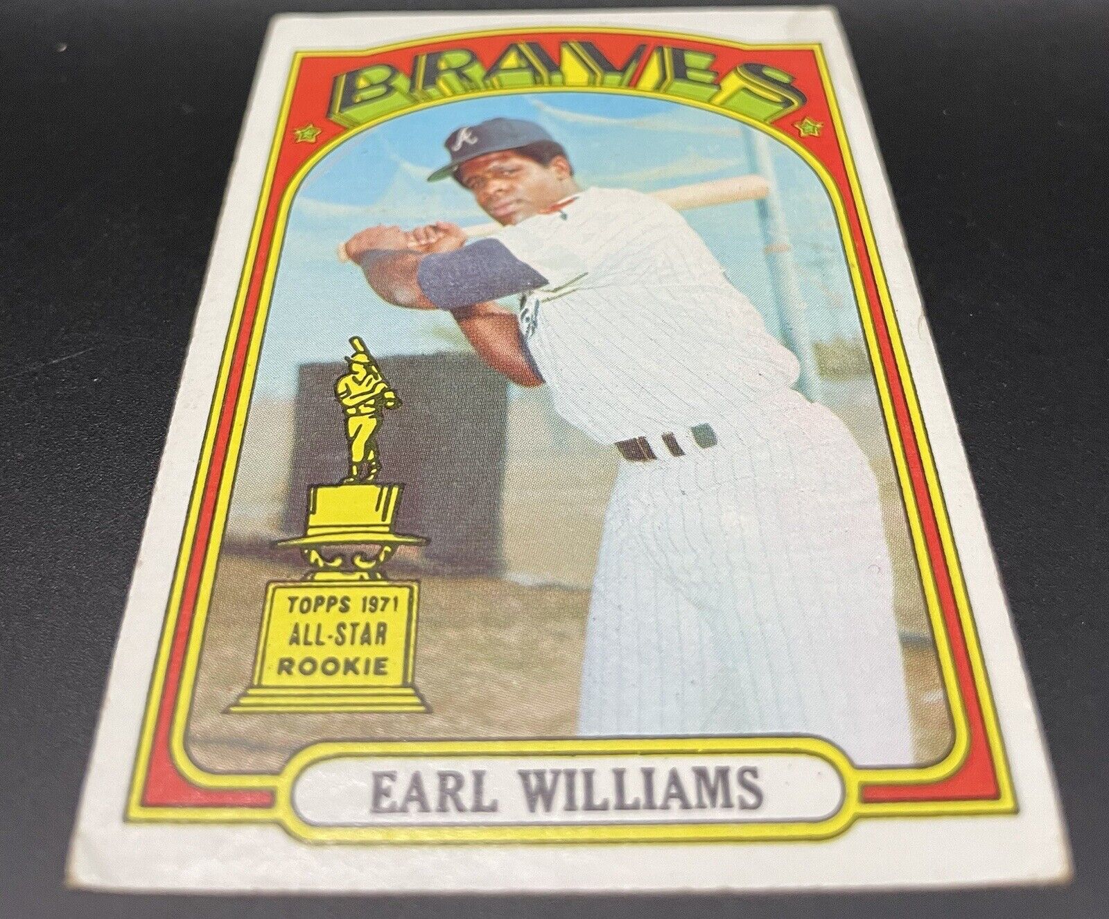 Earl Williams 1972 Topps Rookie All-Star #380 RC Atlanta Braves