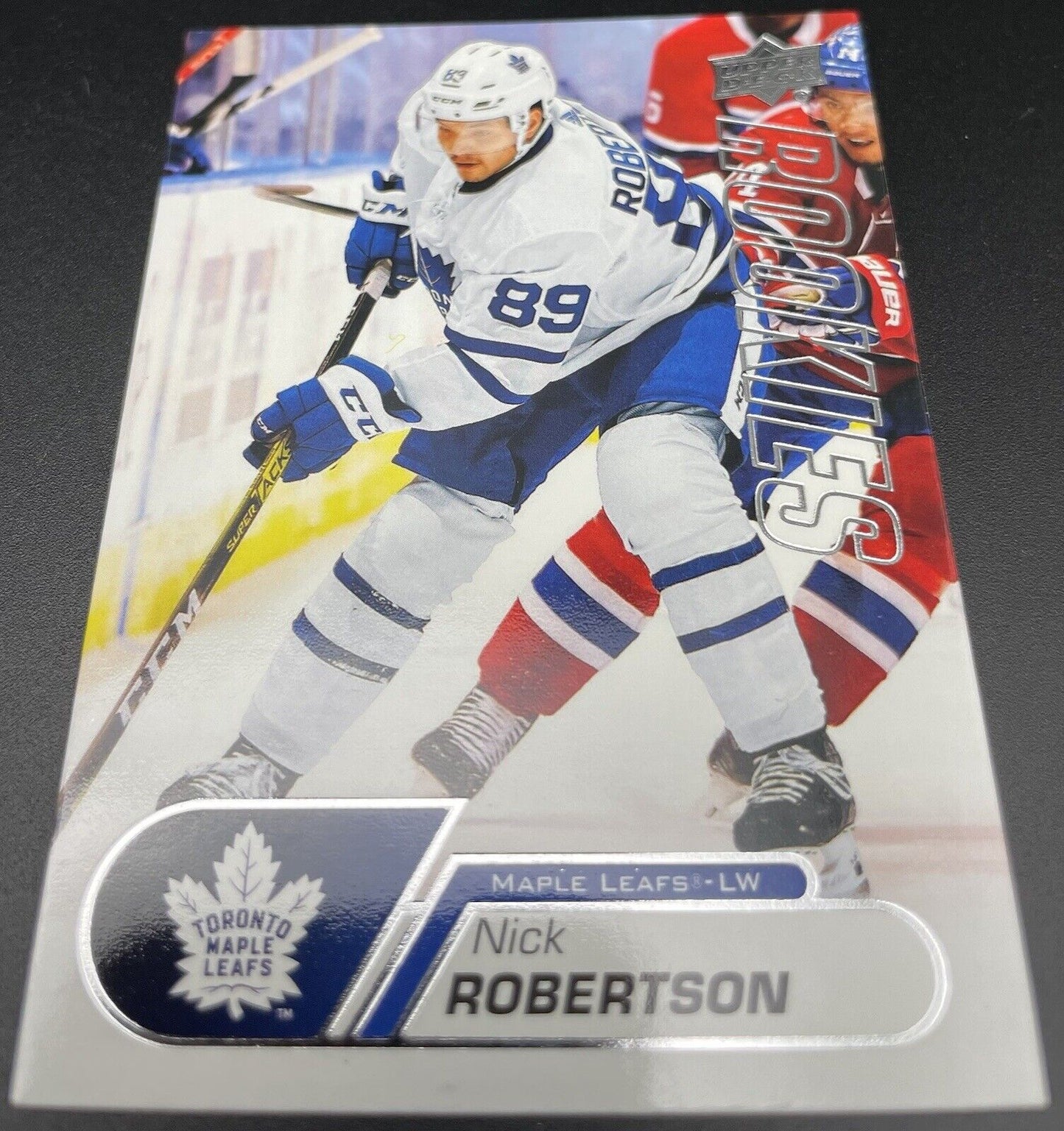 2020-21 Upper Deck NHL Rookie Box Set - #4 Nick Robertson (RC) JA