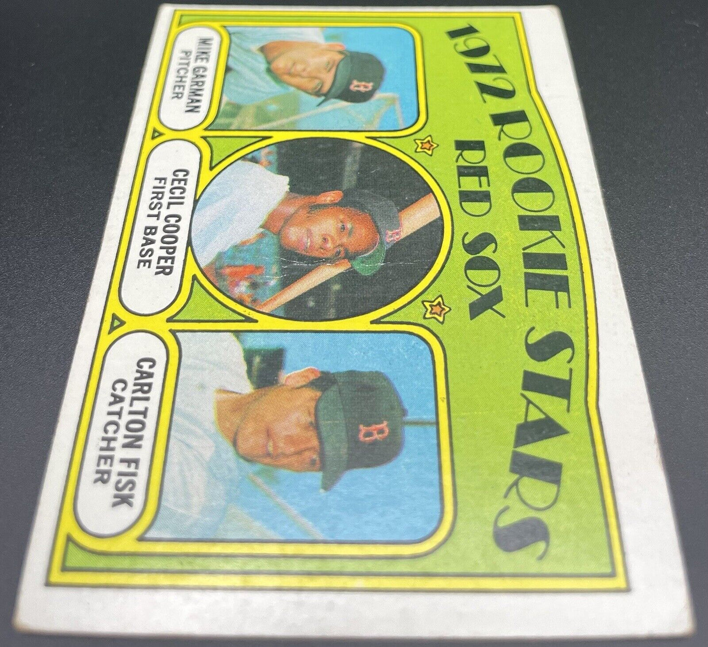 Mike Garman, Cecil Cooper, Carlton  Fisk 1973 Topps #79 Rookie Stars