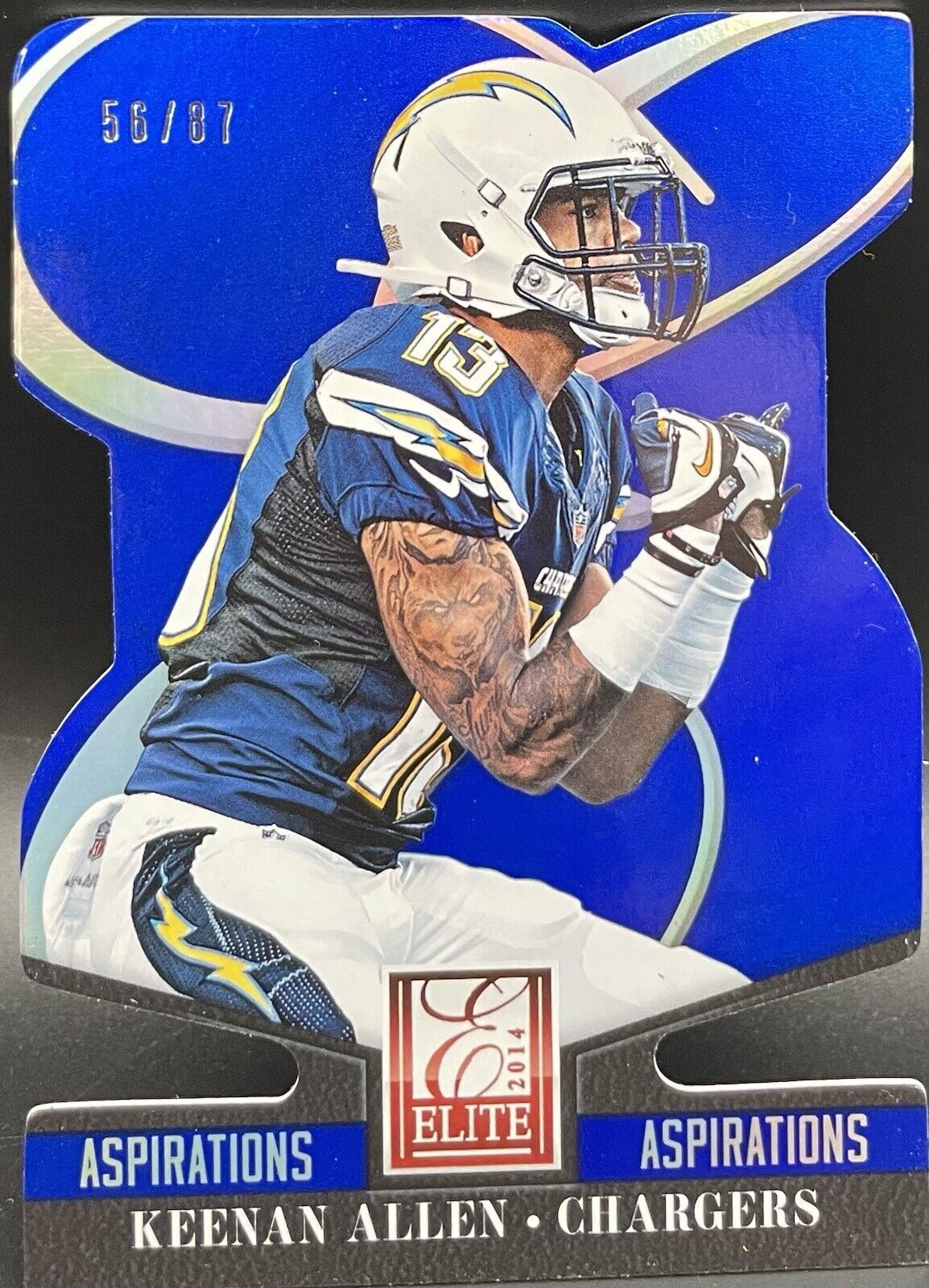 2014 Panini Elite Aspirations #78 Keenan Allen San Diego Chargers /87