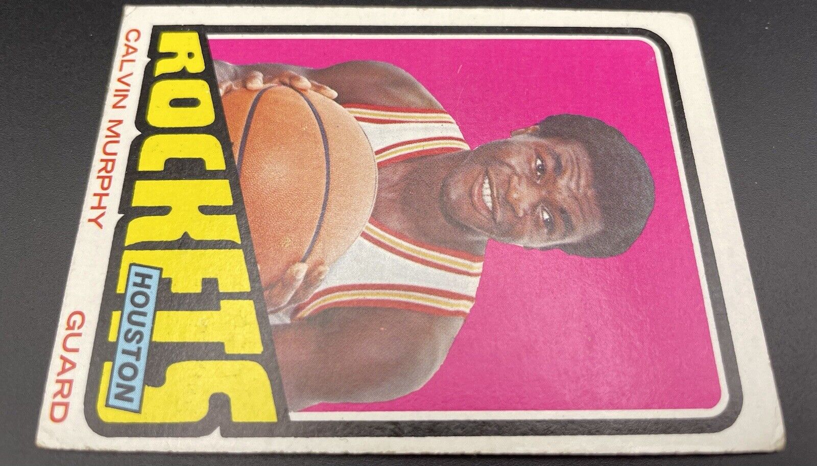 1972 TOPPS HOUSTON ROCKETS CALVIN MURPHY #31 HALL OF FAME