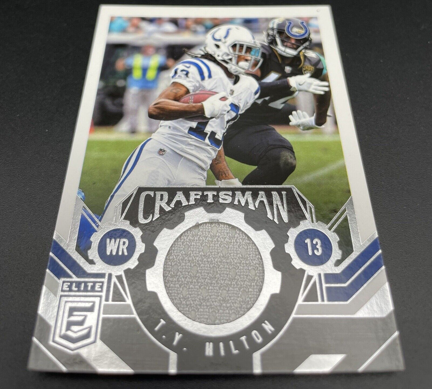 T.Y. Hilton 2018 Panini Donruss Elite #CJ-18 Patch Craftsman Indianapolis Colts