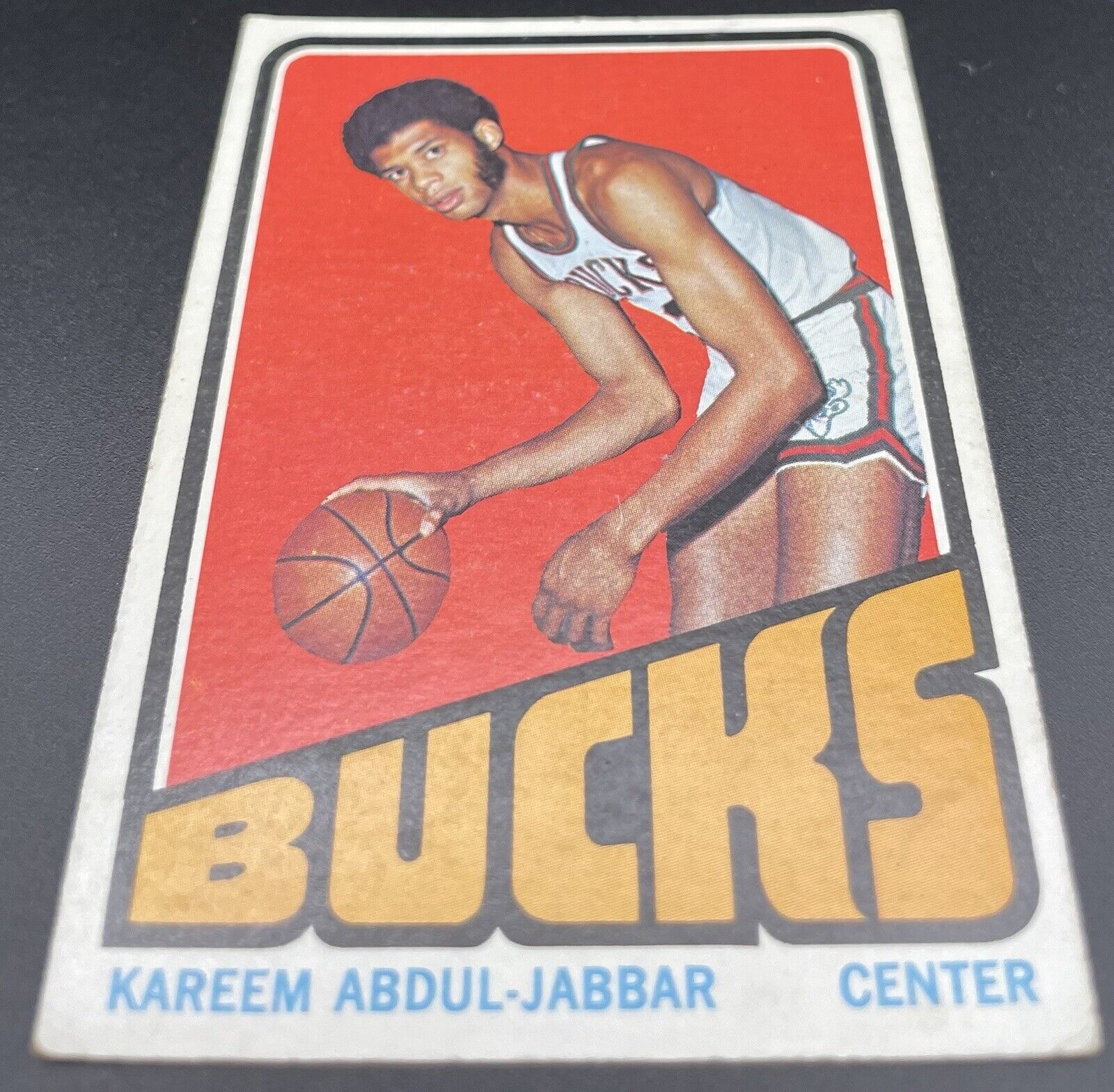 Kareem Abdul-jabbar  1972 Topps #100 Milwaukee Bucks