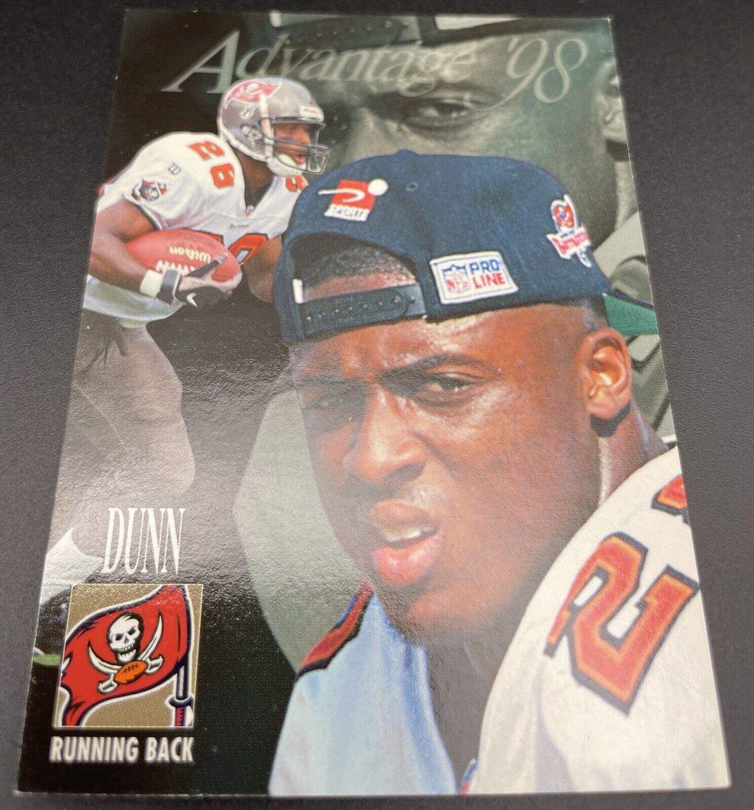 Warwick Dunn  1997 Collectors Edge #168 Rookie Card Tampa Bay Buccaneers