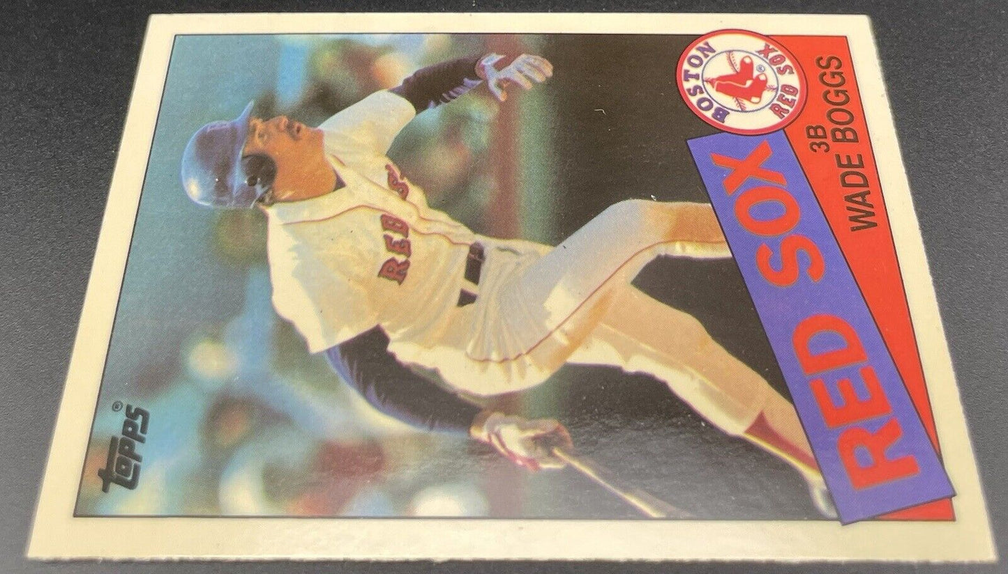 Wade Boggs 1985 Topps (Tiffany) #350 Boston Red Sox