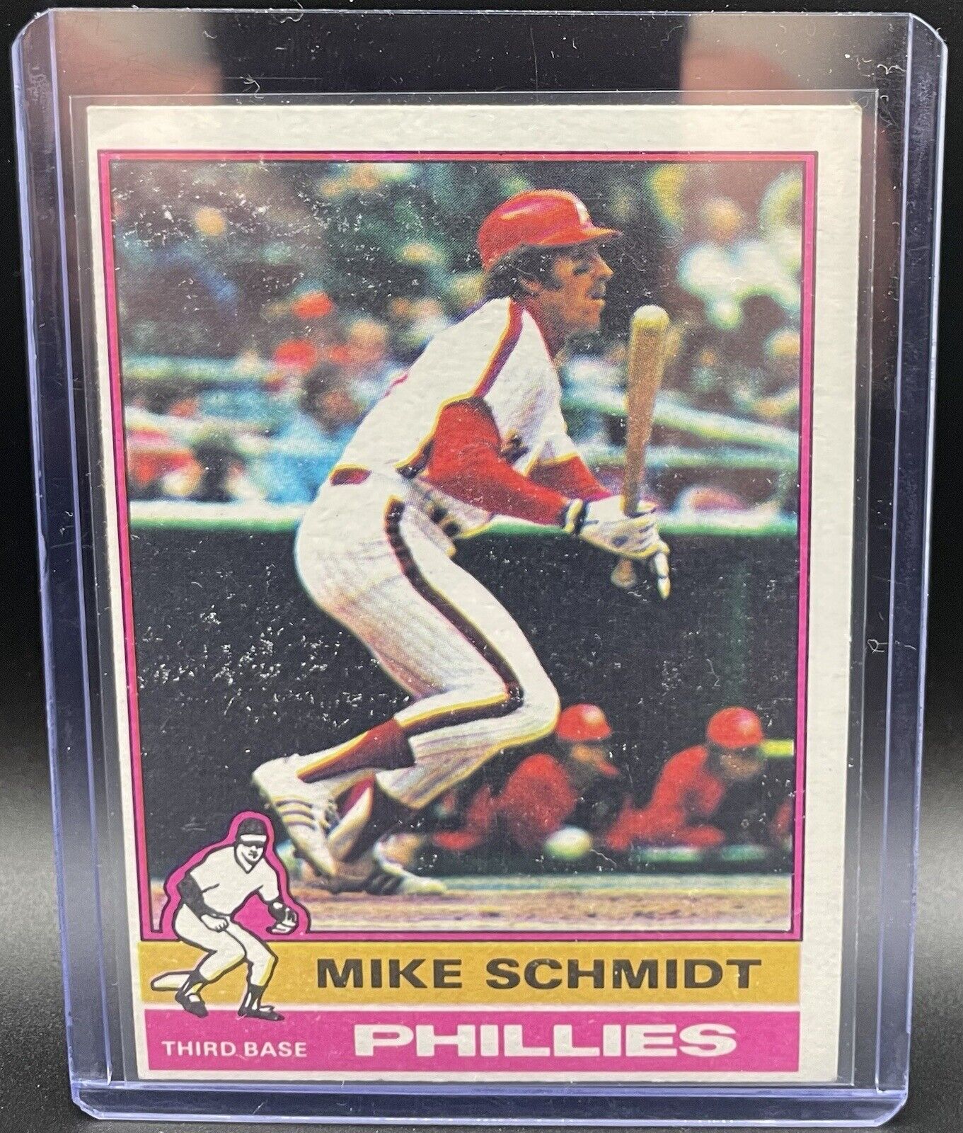 Mike Schmidt 1976 Topps #480 Philadelphia Phillies