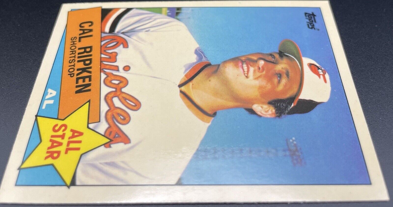 Cal Ripken 1985 Topps Tiffany #704 All Star Baltimore Orioles Fresh Out Of Set🔥